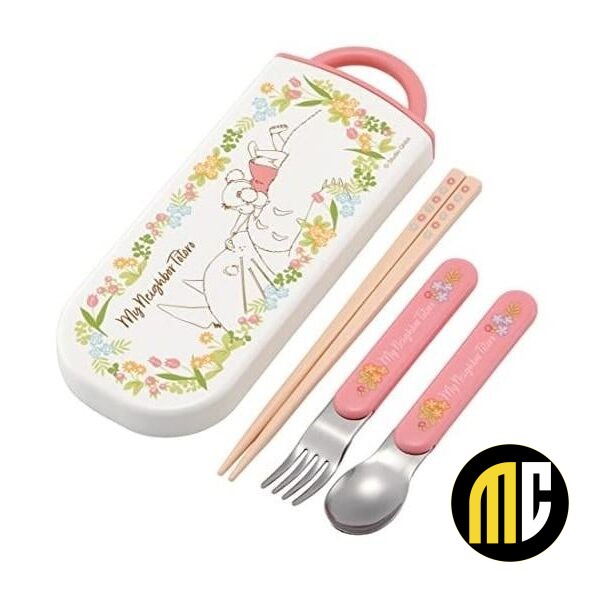 MON VOISIN TOTORO - Mei & Totoro -Set baguettes cuillère et fourchette