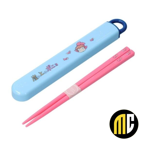 PONYO SUR LA FALAISE - Ponyo dans la mer - Boite de baguettes 16.5cm