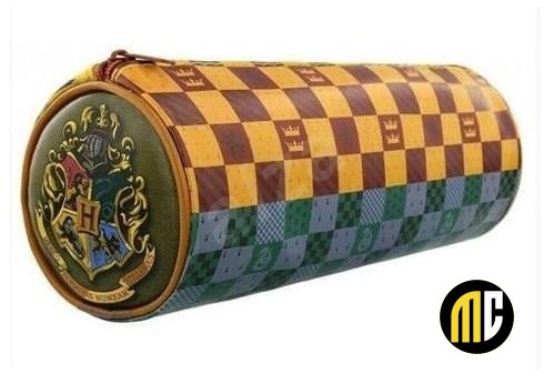 HARRY POTTER - Barrel Pencil Case - House Crests