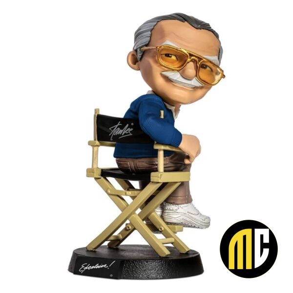 MARVEL - Stan Lee Blue Shirt - Figurine Mini Co 14cm