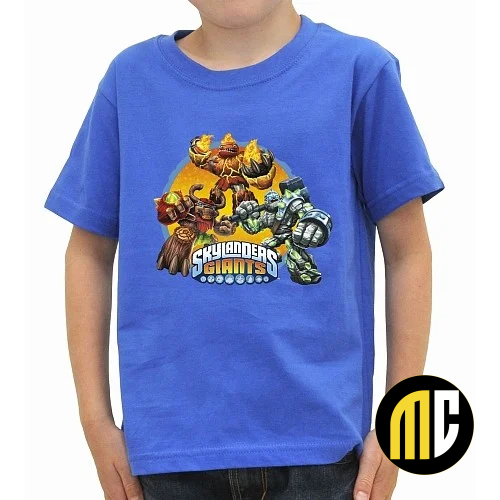 SKYLANDERS GIANTS - T-Shirt Kids Rouge (5/6 ans)