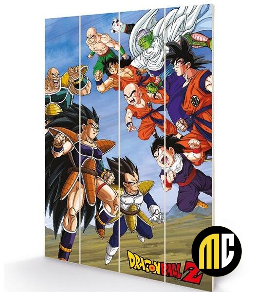 DRAGON BALL Z - Battle Clash - Impression sur bois 40x59cm