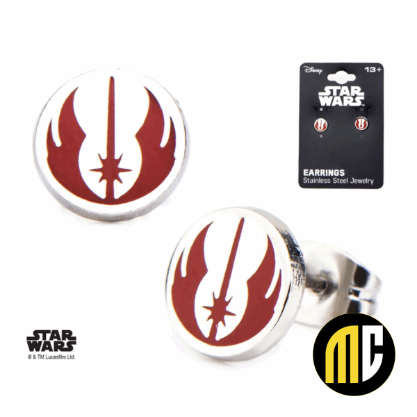 STAR WARS - Boucles d'oreilles Jedi Symbol