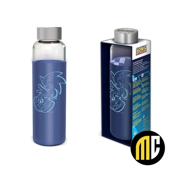 SONIC - Bouteille en Verre + Silicone - Format 585ml