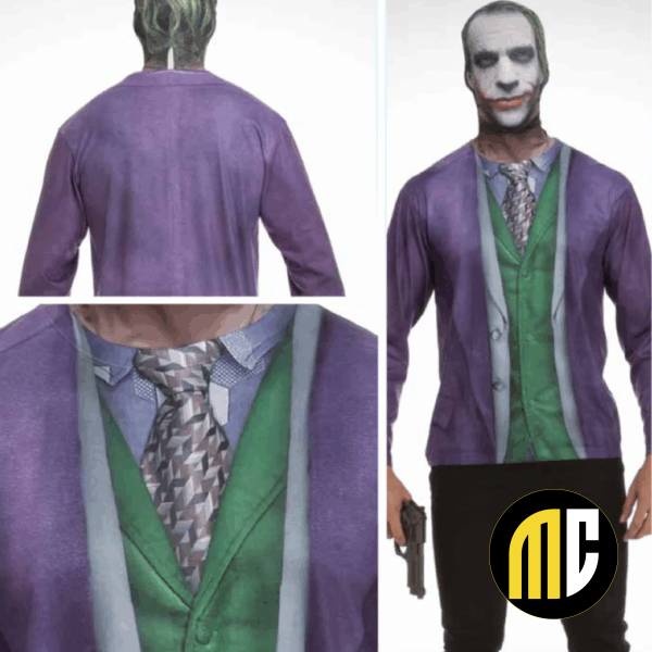 T-Shirt COSPLAY Theme DC COMICS - Joker (S)