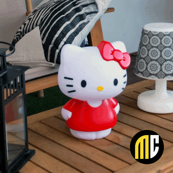 HELLO KITTY - Figurine Lumineuse - 25 cm