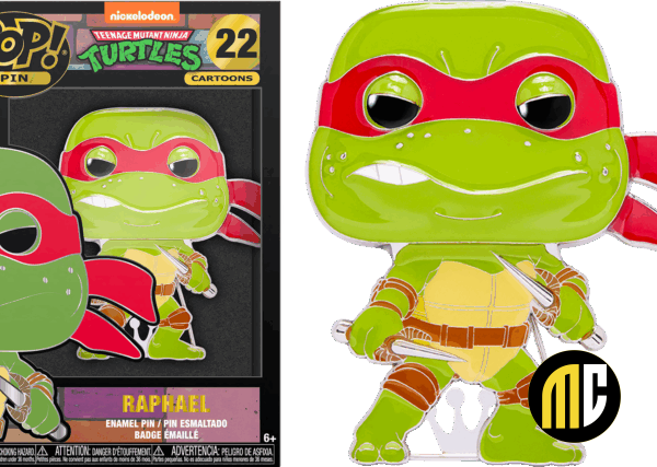 TEENAGE MUTANT NINJA TURTLES - Pop Large Enamel Pin N° 22 - Raphael