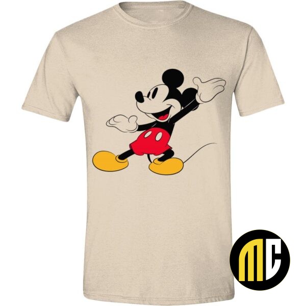DISNEY - T-Shirt - Mickey Mouse Happy Face (L)