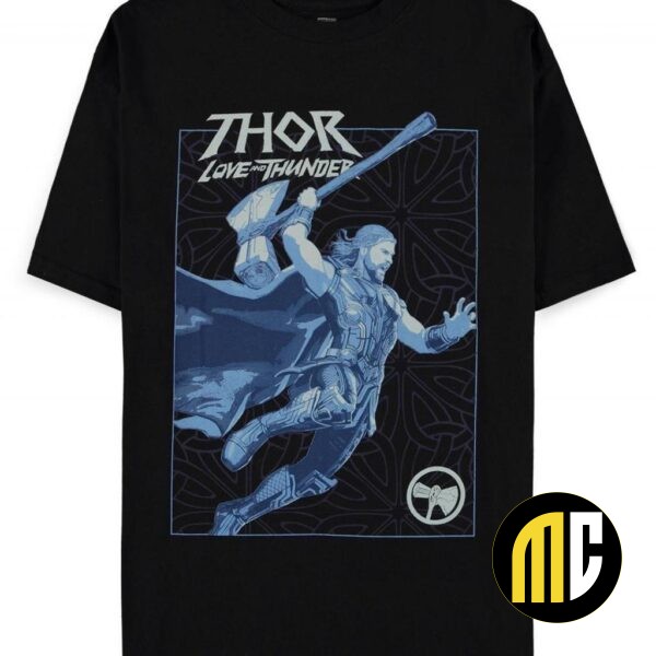 MARVEL - Thor: Love and Thunder - T-Shirt Oversize Femme (M)