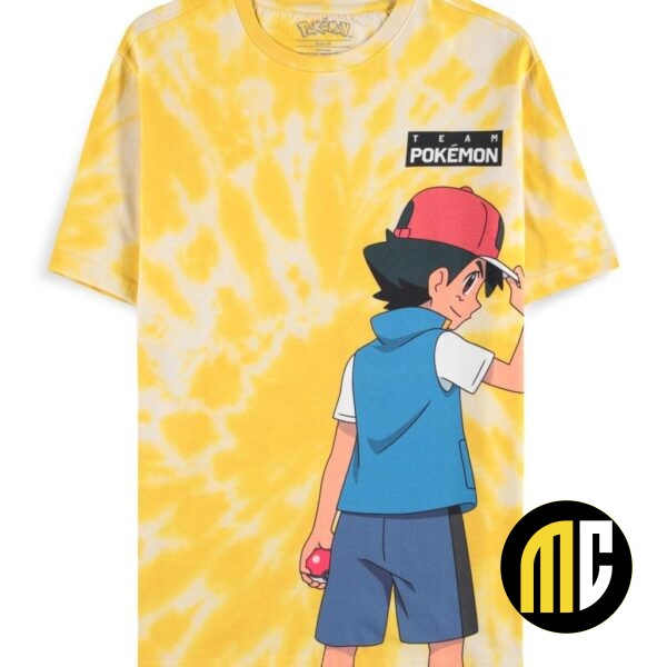POKEMON - Sasha et Pikachu - T-shirt Homme (XL)