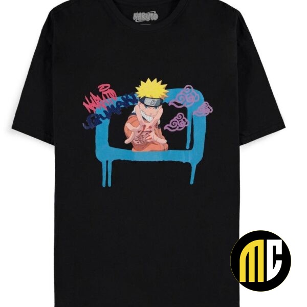 NARUTO - Graffiti Square - T-shirt Homme (XS)