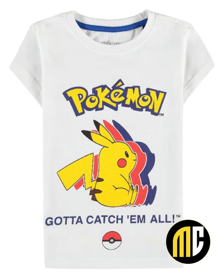 POKEMON - Pika Silhouette - T-Shirt Kids (146/152)