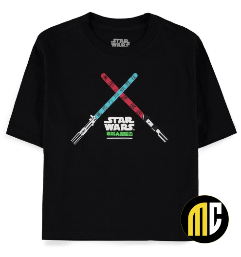STAR WARS - Darth Maul - T-Shirt Cropped Femme (M)