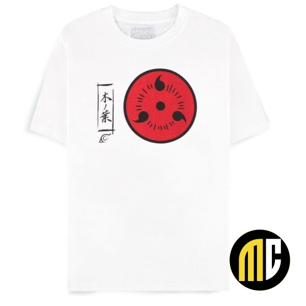 NARUTO Shippuden - Sasuke Symbol - T-shirt Femme (XL)