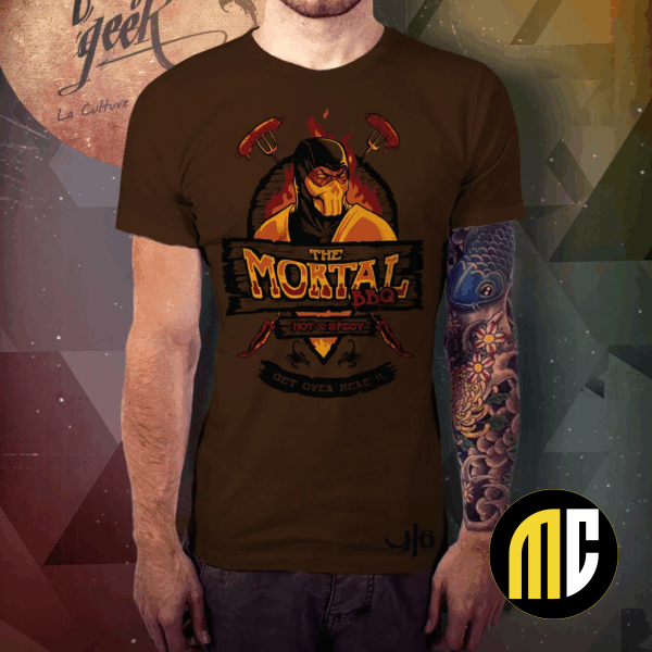 HG CREATION - T-Shirt Mortal BBQ (XXL)