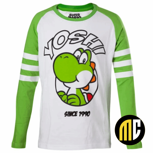 NINTENDO - T-Shirt Yoshi Longsleeve KIDS (98/104)