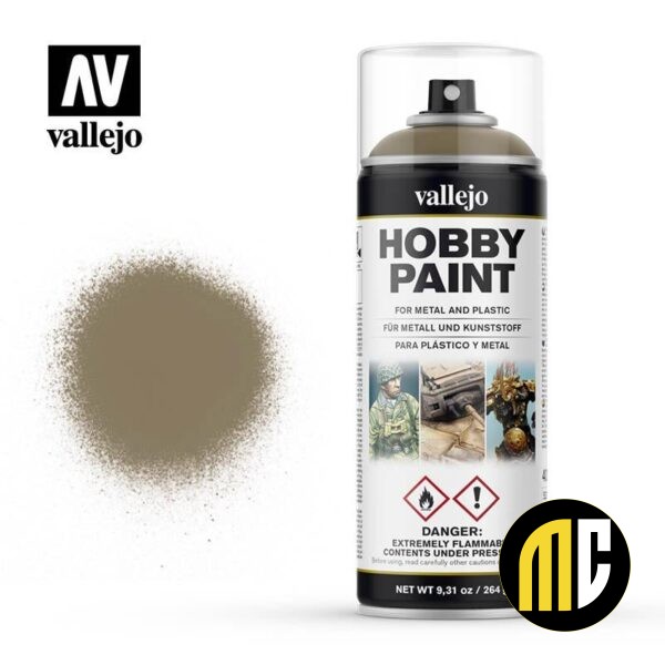 GUNDAM ACC - Aerosol Primer 400ml - US Khaki