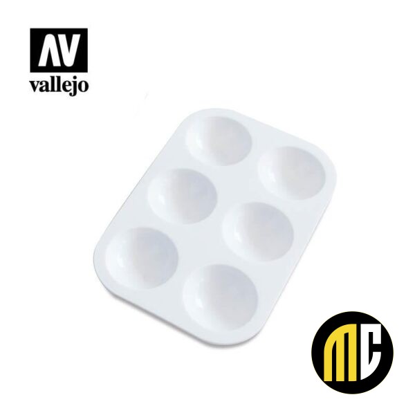 GUNDAM ACC - Palette plastique pour peinture '13x9cm'