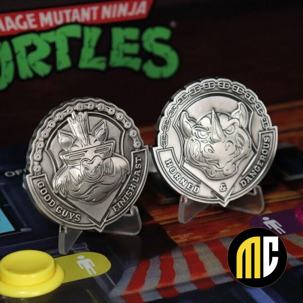 TMNT - Bad Guys - Set de 2 médaillons édition limitée '20x2x6cm'