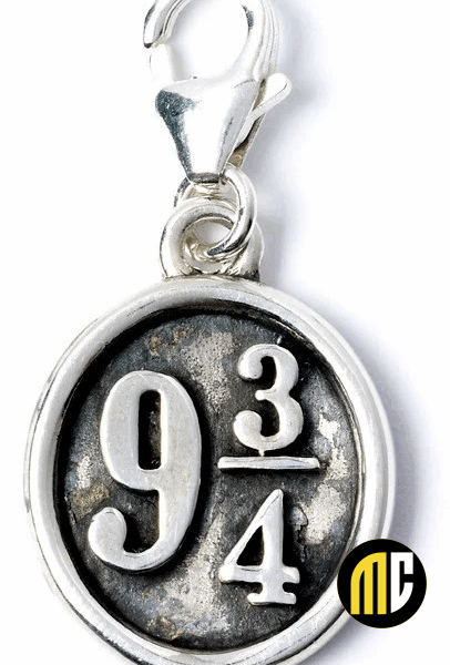HARRY POTTER - Plateforme 9 3/4 - Clip Charme Argent pour Bracelet
