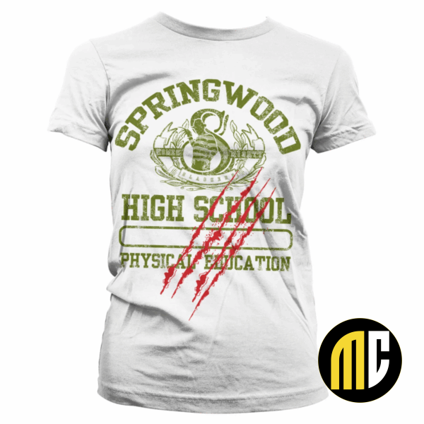 A NIGHTMARE ON ELM STREET - T-Shirt Springwood High School GIRLY (XXL)