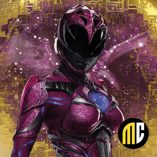 POWER RANGERS MOVIE - Canvas 40X40 '18mm' - Pink Ranger Pose