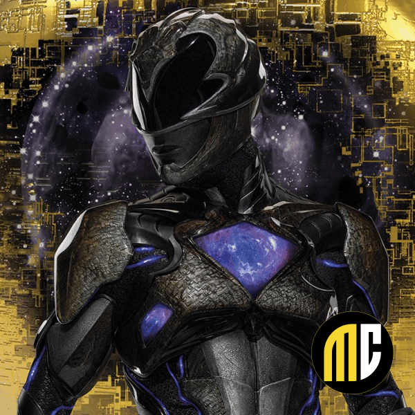 POWER RANGERS MOVIE - Canvas 40X40 '18mm' - Black Ranger Pose