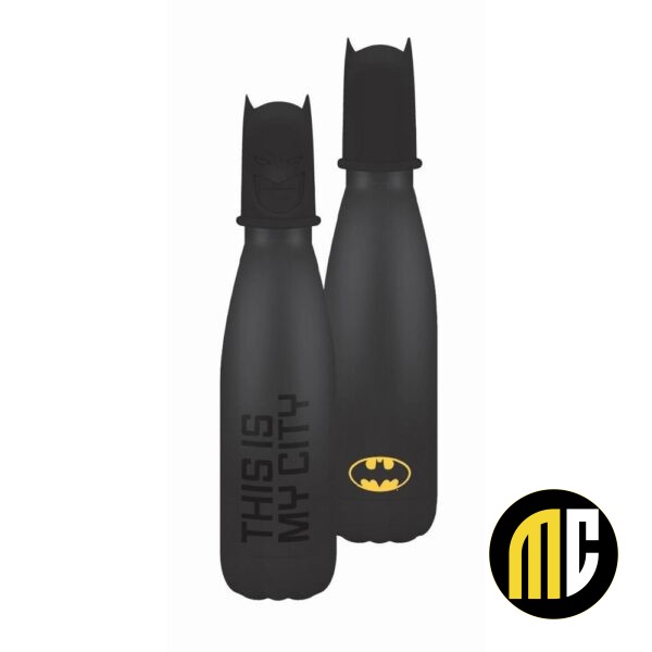 DC COMICS - Batman - Bouteille en métal 3D Lid - 500ml