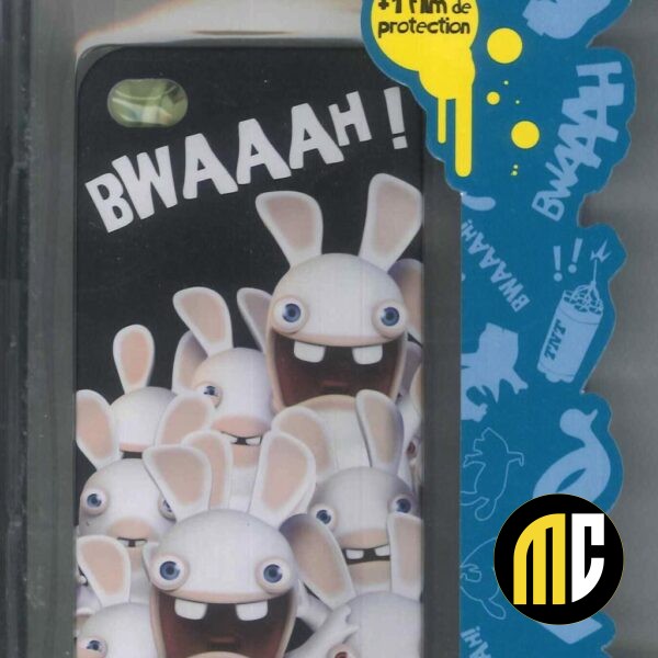 LAPINS CRETINS - Coque Iphone 4/4S : Bwaaah