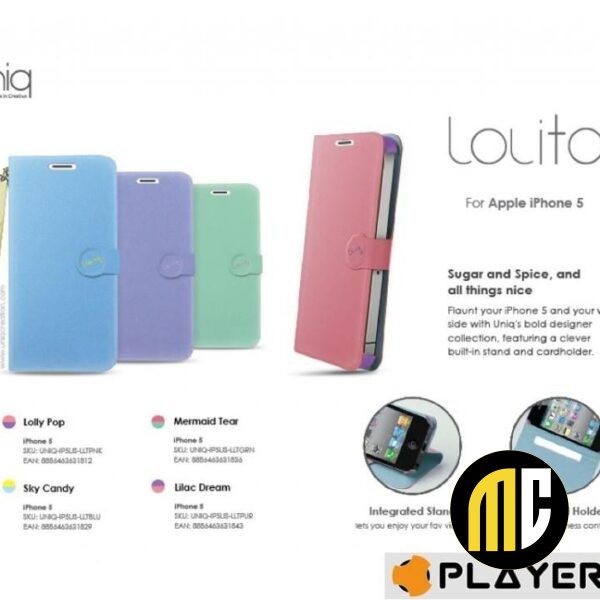 UNIQ - Iphone 5 - Lissesuit Lolita - Lilac Dream - Purple/Pink