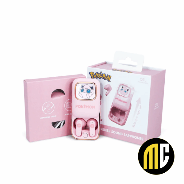 POKEMON - Rondoudou - Slide Case Light Up - Earpods Audio TWS
