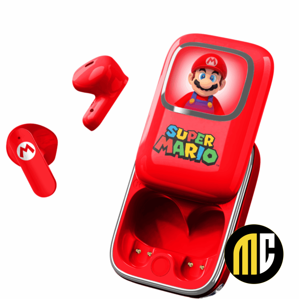 SUPER MARIO - Slide Case Light Up - Earpods Audio TWS
