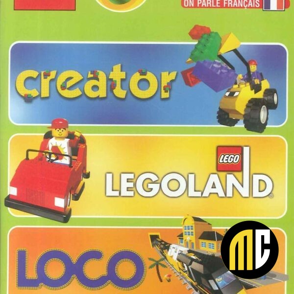 Coffret LEGO : 3 Jeux Creator + Legoland + Loco