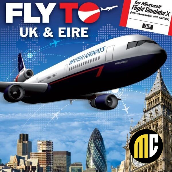 Fly To UK and Eire ( for Flight Simulator X ) (UK only)