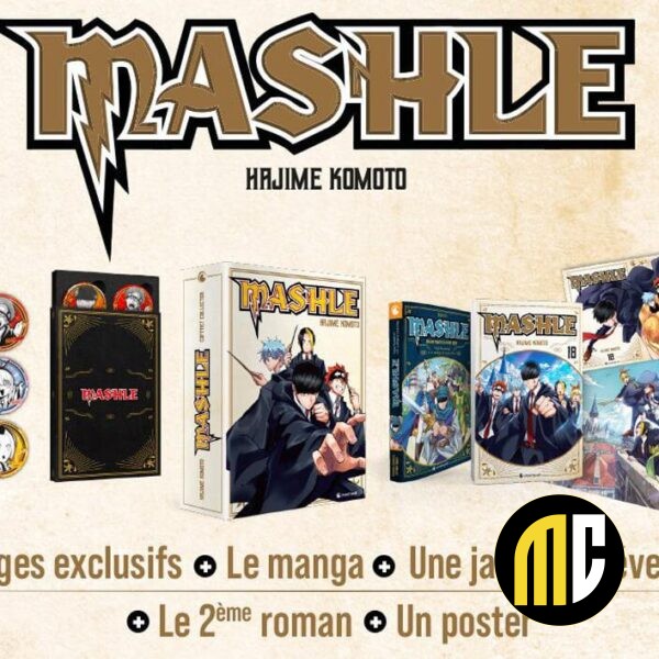 MASHLE - COFFRET COLLECTOR - Tome 18 et Roman Tome 2