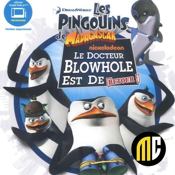 Les Pingouins de Madagascar : Le Docteur Blowhole est de retour uDRAW