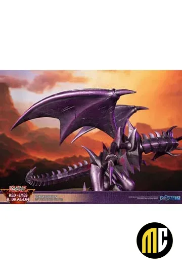 Yu-Gi-Oh! statuette PVC Red-Eyes B. Dragon Purple Colour 33 cm
