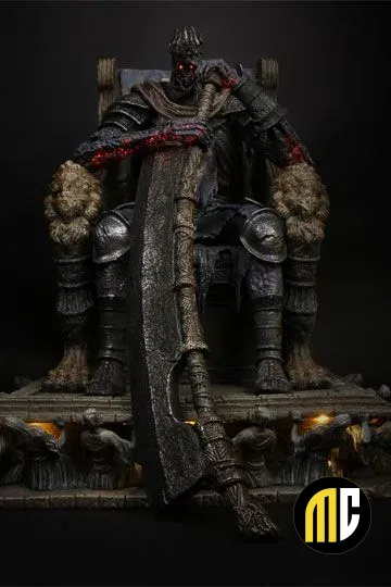 Dark Souls III statuette 1/12 Yhorm 60 cm - Emballage abîmé
